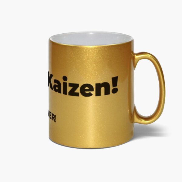 Yes We Kaizen! Metallic Mug - Image 11