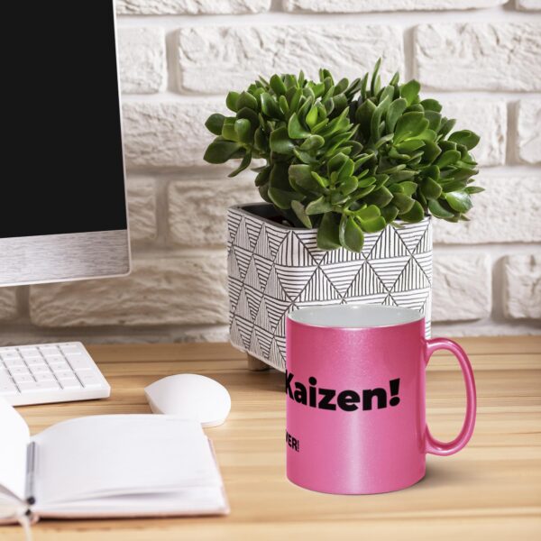 Yes We Kaizen! Metallic Mug - Image 2