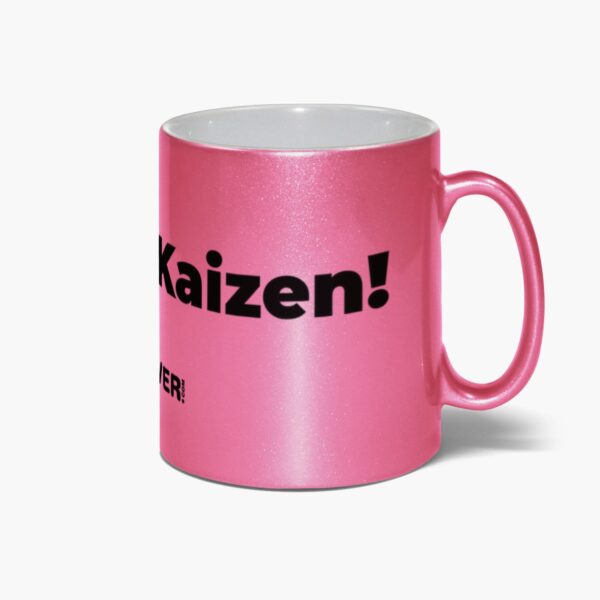Yes We Kaizen! Metallic Mug - Image 8