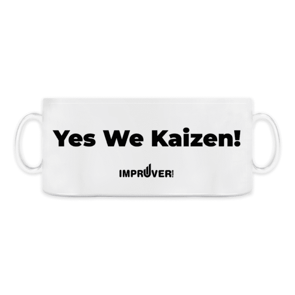 Yes We Kaizen! Metallic Mug - Image 7