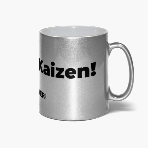 Yes We Kaizen! Metallic Mug - Image 4