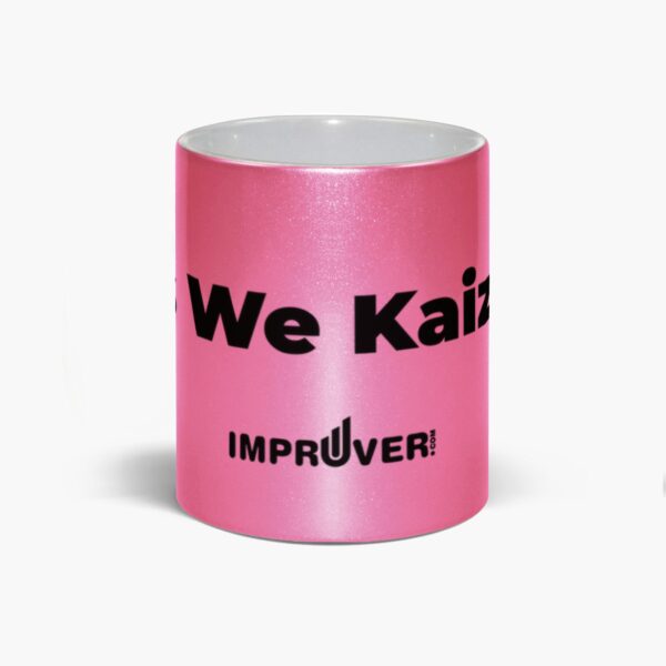 Yes We Kaizen! Metallic Mug - Image 10